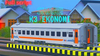 🟡SHARE K3 EKONOMI FULL SCRIPT FREE!!🔥🔥 COCOK BUAT DINAS KA LOKAL‼️