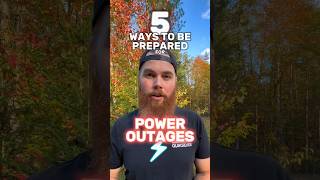 5 Ways to be prepared for Power Outages ⚡️