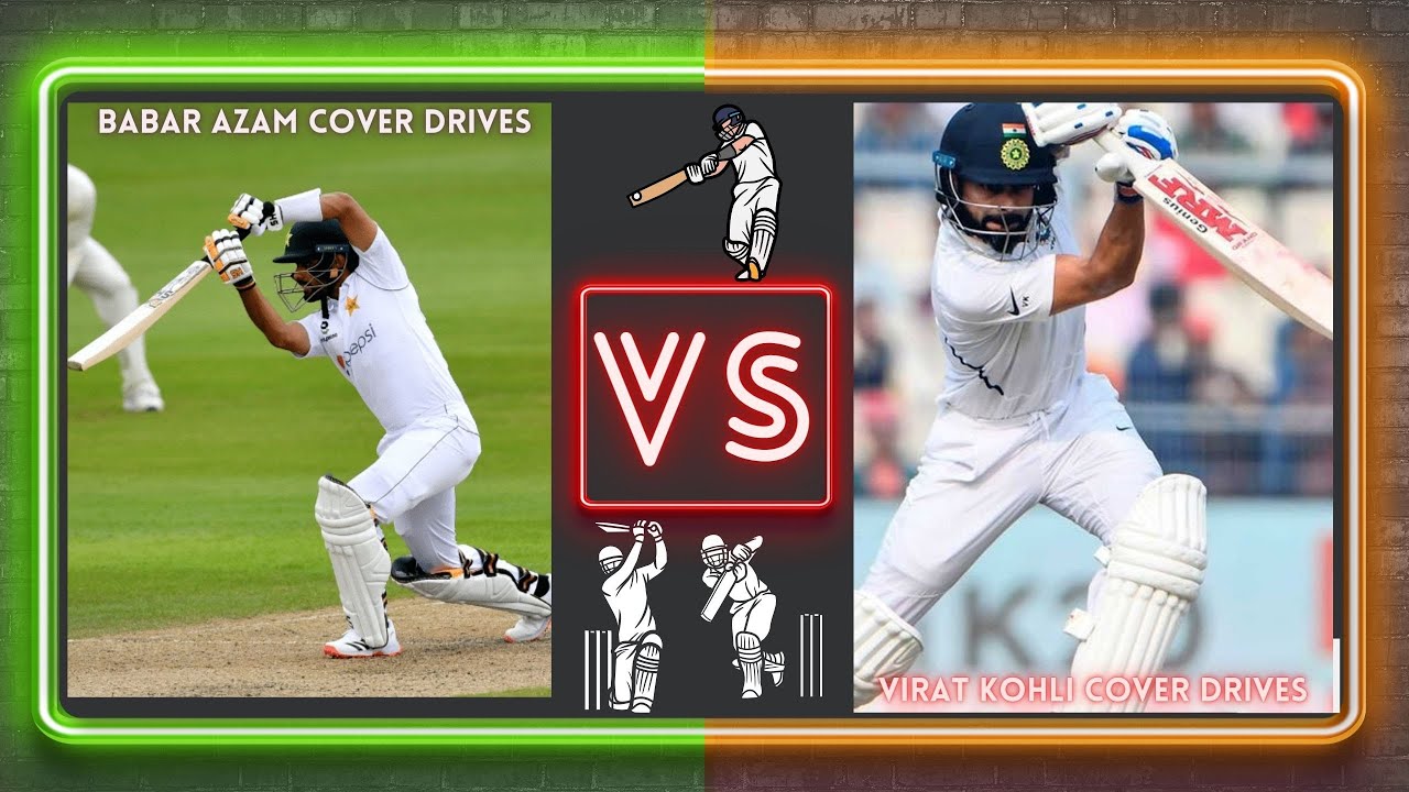 Babar Azam Vs Virat Kohli - The Ultimate Drive Comparison #babarvsvirat ...