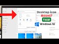 Windows 10: Fix Desktop Icons Are Missing! [Not Showing]
