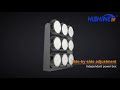 Video of LED High Mast stadium sport light from Hishine Group 2019