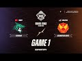 ULFHEDNAR vs Selangor Red Giants GAME 1 M6 World Championship | SRG vs ULF ESPORTSTV