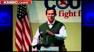 Santorum Brings Campaign To Missouri