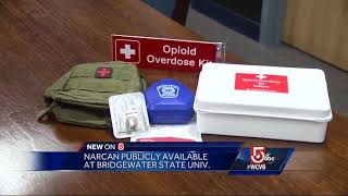 Narcan publicly available at Massachusetts college