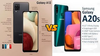 Samsung galaxy A12 vs Samsung galaxy A20 s