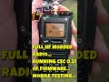 quansheng uvk5 8 full hf band modded radio mobile testing... quansheng hacklife vhf uhf