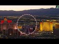 las vegas from above stunning 4k drone footage of sin city