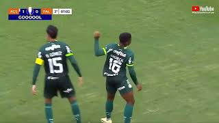 Gol do Endrick | Gol do Palmeiras Hoje | Água Santa 1 x 1 Palmeiras