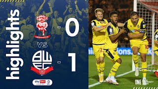 HIGHLIGHTS | Lincoln City 0-1 Bolton Wanderers