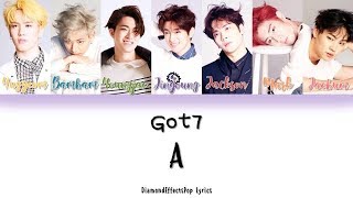 GOT7 - A Color Coded Lyrics [Han • Rom • Eng]