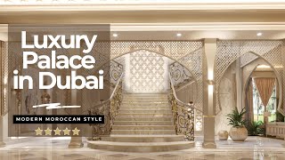 LUXURY PALACE in DUBAI | Modern Moroccan style interior design from Spazio Interior Decoration