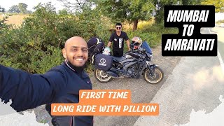 MUMBAI TO AMRAVATI 700 KMS BIKE RIDE | PARATWADA | FULL SETUP RIDE ON DOMINAR 400