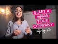 How To Start A Tour Company | Launch tours & experiences to monetize your travel blog