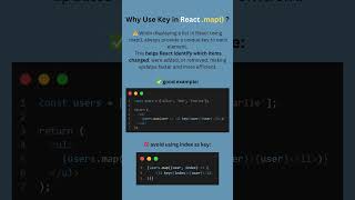 Why Key Is Used in Map Function in React