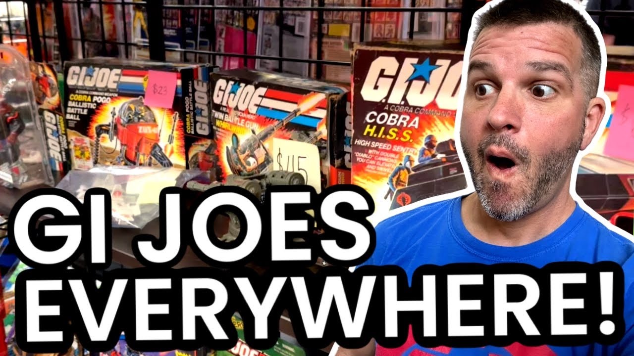 Vintage Toy Hunting At The Gi Joe Show Part 2 Youtube