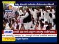 t pcc protest at lb nagar of hyderabad demands resignation of sushma u0026 vasundhara raje