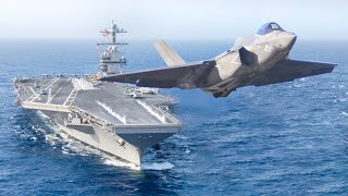US F-35C Showing its Capabilities During Extreme Aircraft Carrier Take-Off