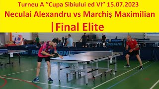 Neculai Alexandru vs Marchiș Maximilian |Final Elite |Sibiu 15.07.2023