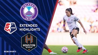 Orlando Pride vs. Houston Dash : Extended Highlights | NWSL | CBS Sports Attacking Third