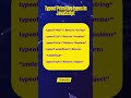JavaScript typeof Operator - Primitive Types