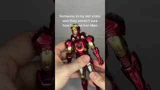 ZD Toys Iron Man Mark 7 with removable faceplate #marvel #ironman #zdtoys #figure #actionfigures