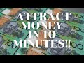 🎧 ATTRACT MONEY & WEALTH IN 10 MINUTES! SUBLIMINAL AFFIRMATIONS BOOSTER! REAL RESULTS DAILY!