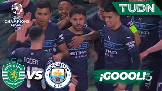 ¡OTRO GOL! Silva pone el segundo | Sporting 0-2 Man City | UEFA Champions League - Octavos | TUDN