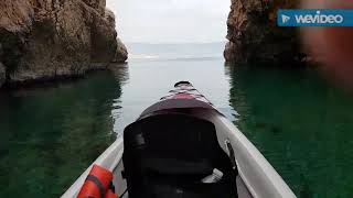 Bic kayak Yakkair Full hp2 - kayaking from Stara Baška to Baška and back