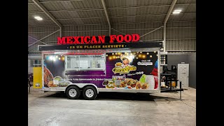 #foodtrailer / #remolques RDN 8x20pies #wrap #tacos teña #utah