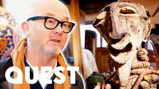 Drew's Most Exciting Finds In This Glamorous Antiques Shop | Salvage Hunters