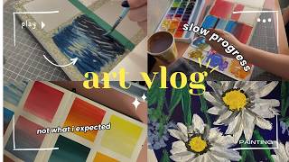 art diaries | my first week learning to paint