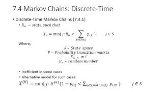 Discrete Event Simulations