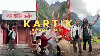 Trek to Kartik Swami Temple With​⁠@SATYASAGGAR | KuGti wildlife Sanctuary | Chamba Himachalpradesh