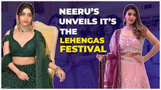 Neeru's Unveils its the Lehenga Festival || Hybiz tv