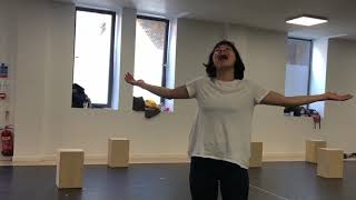 Eva Noblezada - Prayer to the Moon - Vanara's Workshop Rehearsal