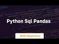 python sql pandas