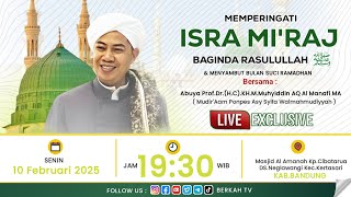 🔴LIVE PERINGATAN  ISRA \u0026 MI'RAJ 1446 H BAGINDA RASULULLAH ﷺ | MASJID AL - AMANAH  | BERKAH TV