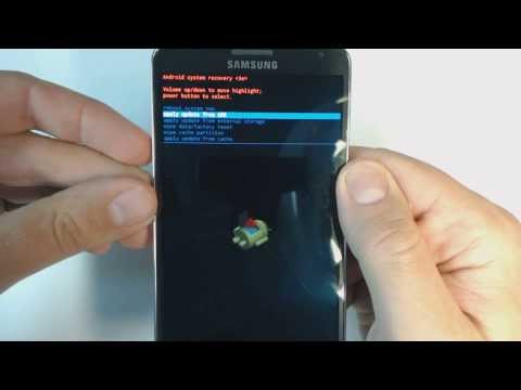 Samsung Galaxy Note 3 N9005 hard reset Samsung Galaxy Note 3 N9005 hard reset