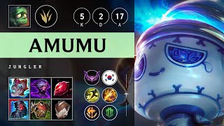 Amumu Jungle vs Diana - KR Master Patch 25.S1.3