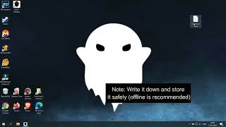 How to create Ghost wallet on Windows (GHOST DESKTOP - Ghost Privacy Project