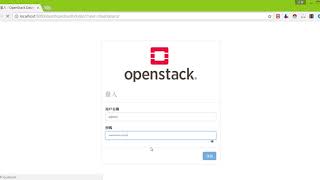Openstack dashboard demo