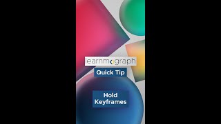 After Effects QUICK TIP: Hold Keyframes