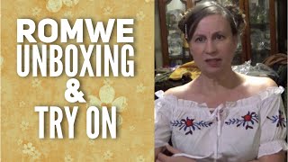 Romwe Order Unboxing