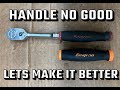 How to Replace the Comfort Grip Handle on a Snap On Ratchet