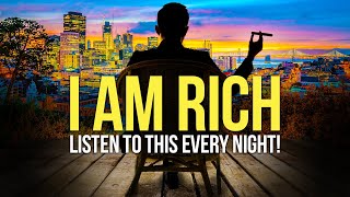 "I AM RICH & WORTHY" Money Affirmations for Success, Wealth & Health - Listen To This Every Night!