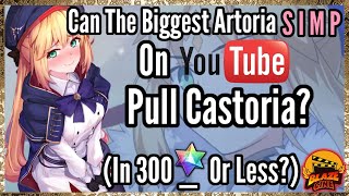 Can The Biggest Artoria SIMP Pull Castoria In 300 Saint Quartz? | Fate Grand Order Castoria Rolls