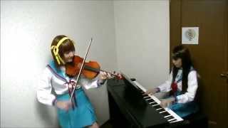 【涼宮ハルヒの憂鬱メドレー】ヴァイオリンとピアノで演奏してみた【The Melancholy of Haruhi Suzumiya Medley】