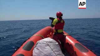 Spanish NGO rescues migrants in Mediterranean