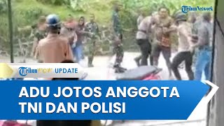 Video Viral Polri Baku Hantam dengan Anggota TNI di Fakfak Papua Barat, Ini Penjelasan Kapenrem