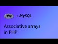 PHP & MySQL Tutorial 26 - Associative arrays in PHP